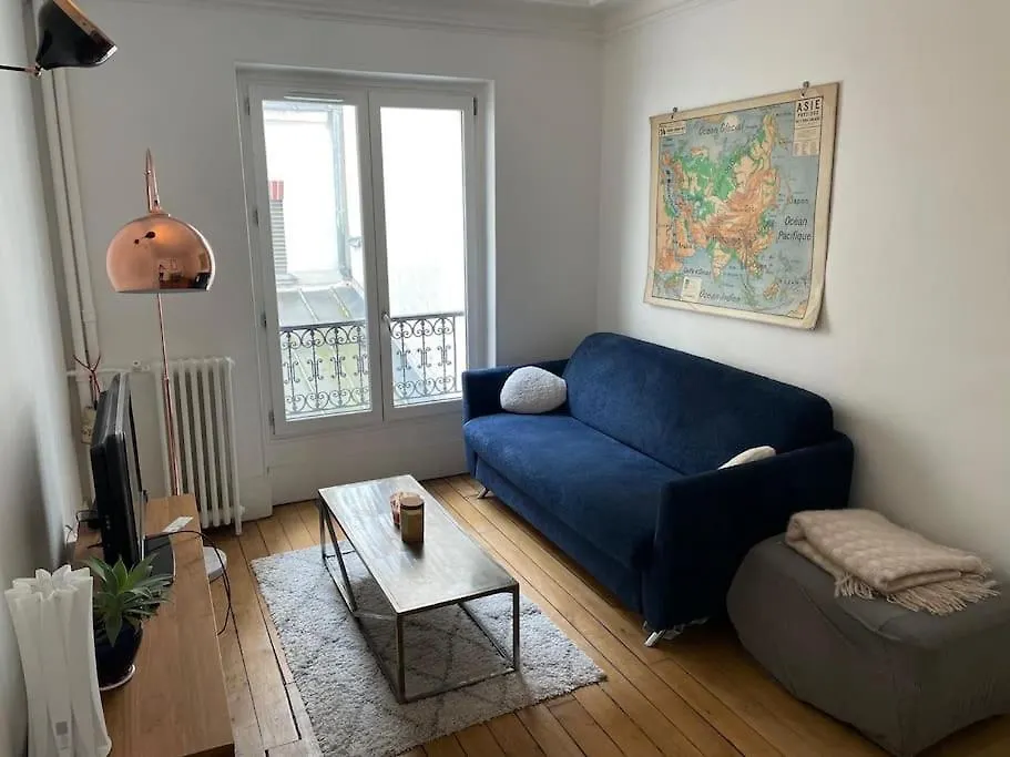 Charming And Bright Flat In A Very Convenient Area Paris 0*,  France